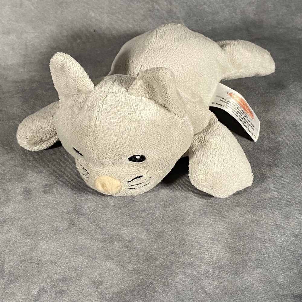 Melissa Doug Kitty Cat Kitten Gray 9" Plush Stuffed Animal Toy
